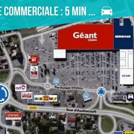 Le 101-Gregimmo-Appart'Hotel Audincourt Exterior photo